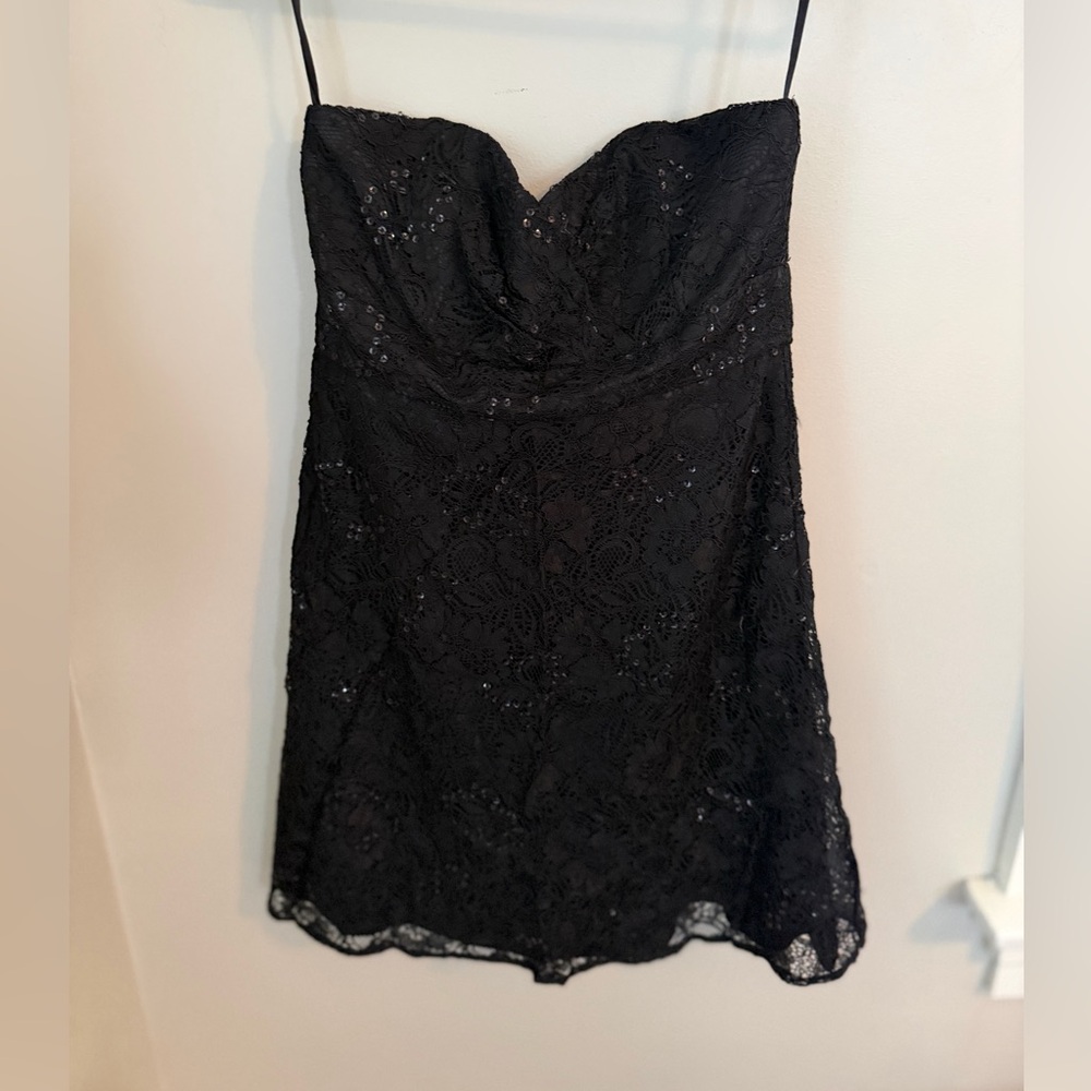 White House | Black Market Lace/Sequin Dress